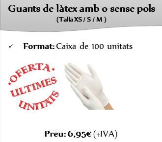 10 guants latex