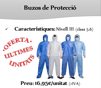 9 buzos proteccio