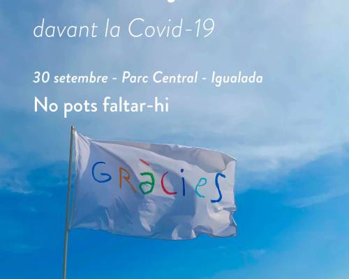 Acte d'agraïment a l'esforç davant la COVID-19