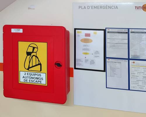 Instal·lació d’Equips d'Escapament a les empreses Tutichip i Leng-d’Or