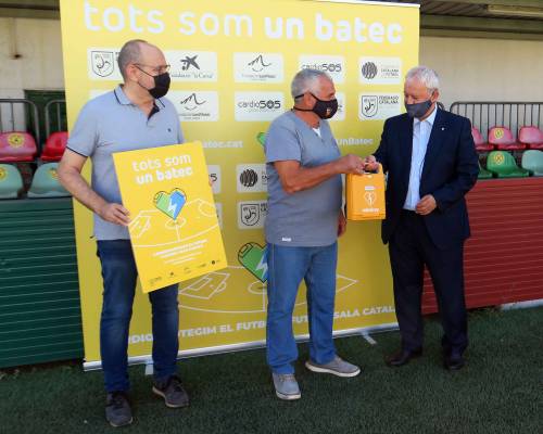 Tots som un Batec arriba al camp municipal de la Bordeta