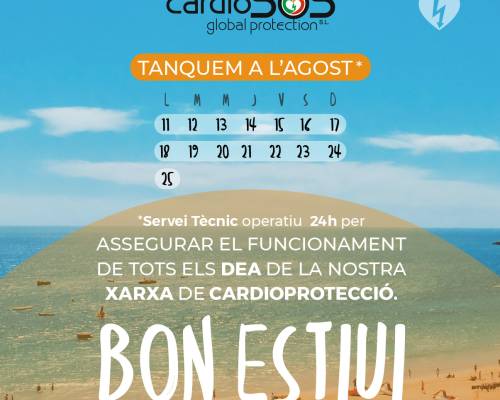 Serveis mínims de cardioprotecció actius per a una xarxa sempre operativa.